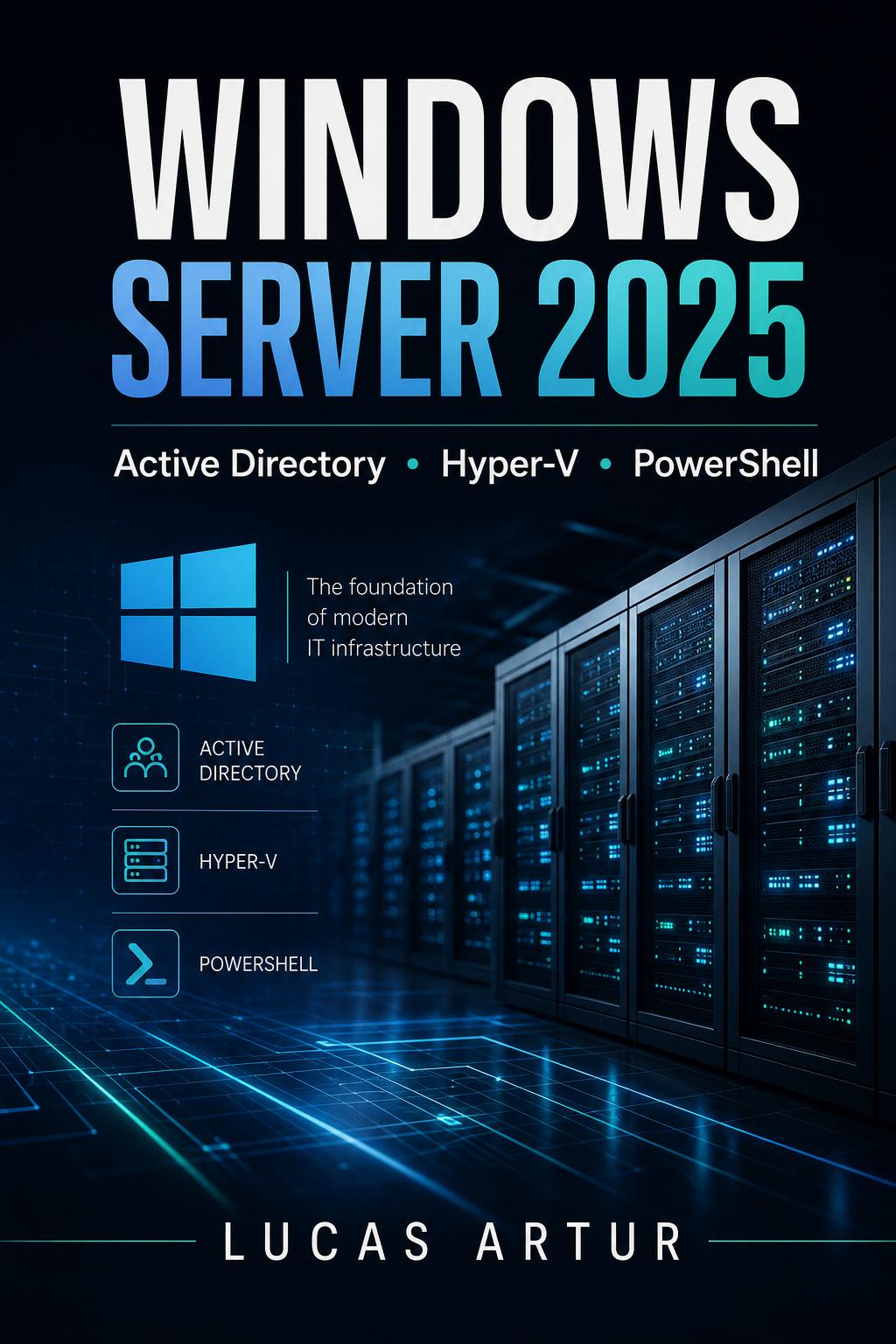Capa do eBook Windows Server 2025